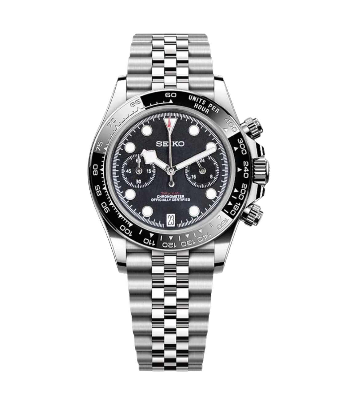 SEIBAY CHRONO BLACK-AURO CUSTOM WATCHES