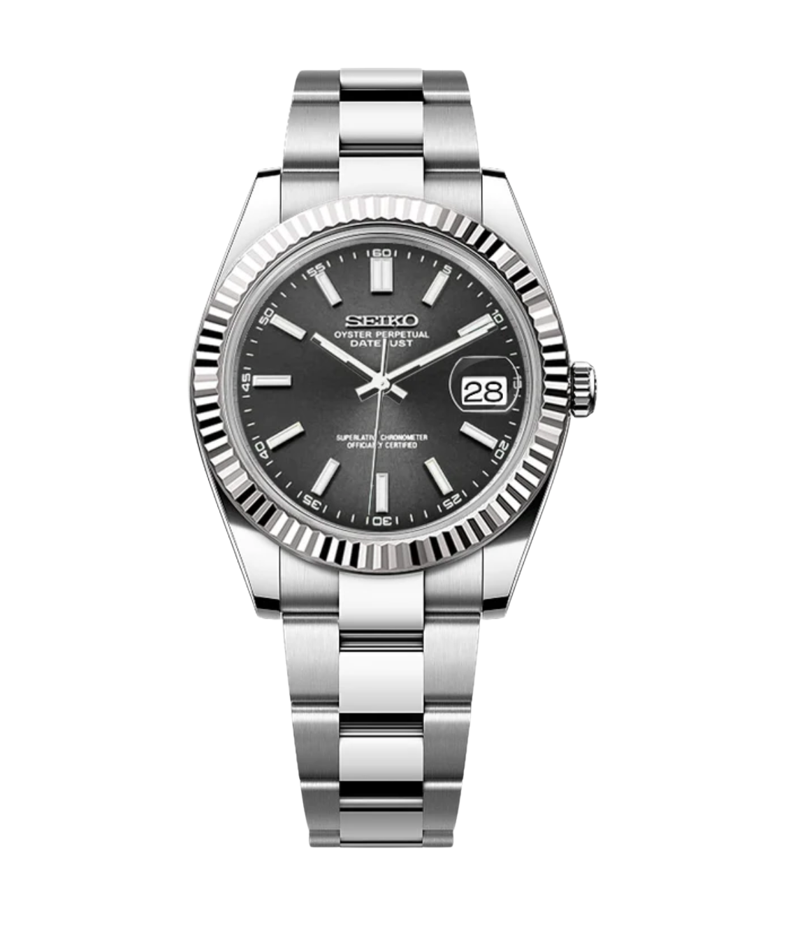 SEIJUST FLUTED CLASSIC BLACK-AURO CUSTOM WATCHES