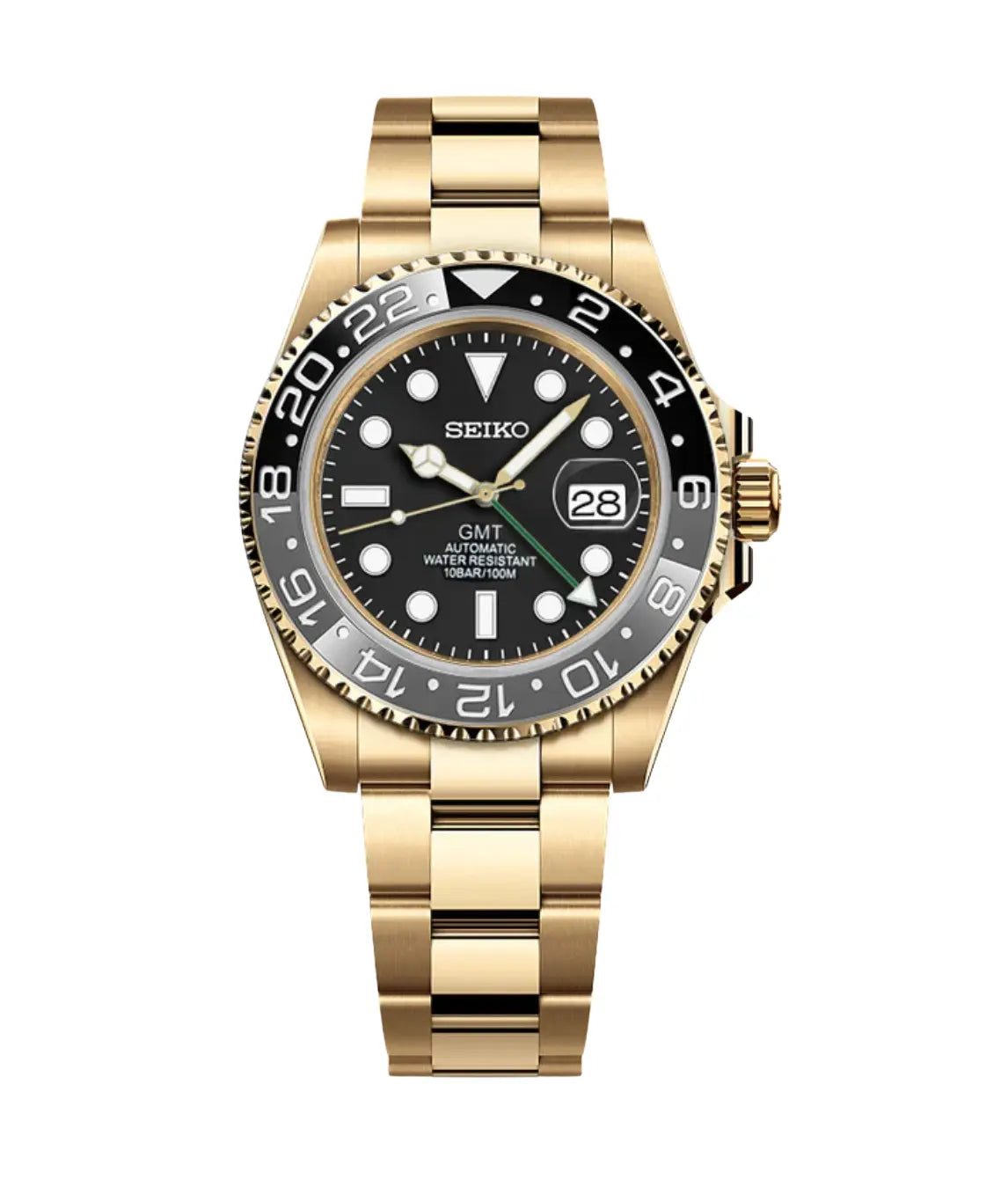 SEIGMT GOLD BRUCE WAYNE-AURO CUSTOM WATCHES