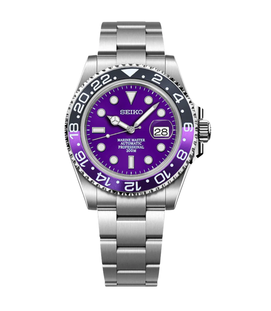 SEISUB 24H PURPLE JOKER-AURO CUSTOM WATCHES