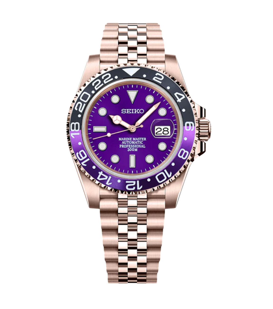 SEISUB 24H RG PURPLE JOKER-AURO CUSTOM WATCHES