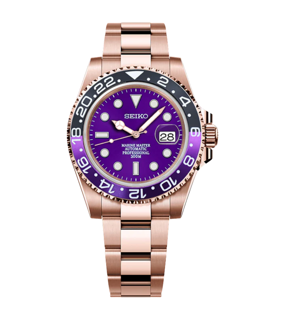 SEISUB 24H RG PURPLE JOKER-AURO CUSTOM WATCHES