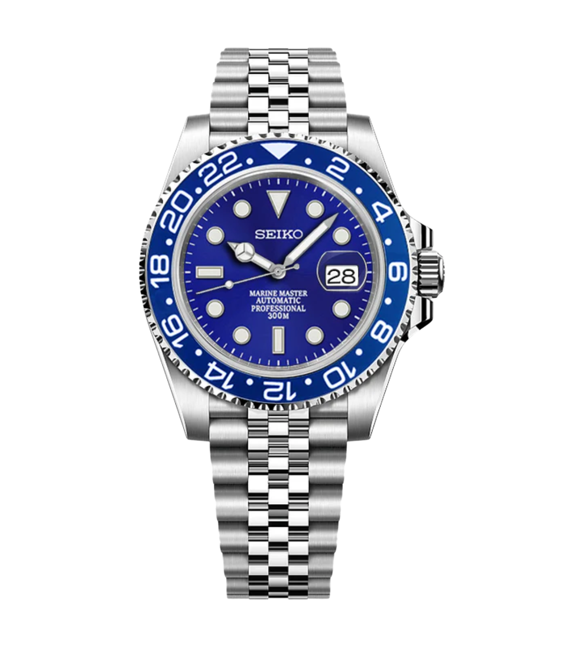 SEISUB 24H SMURF-AURO CUSTOM WATCHES