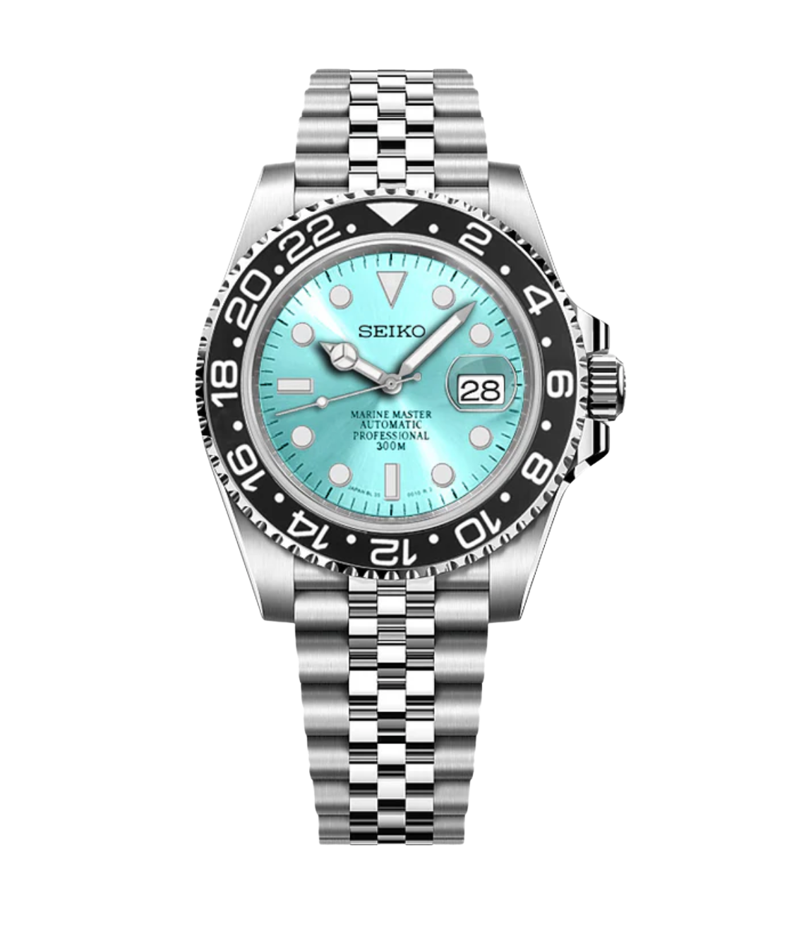 SEISUB 24H TIFFANY BLUE-AURO CUSTOM WATCHES