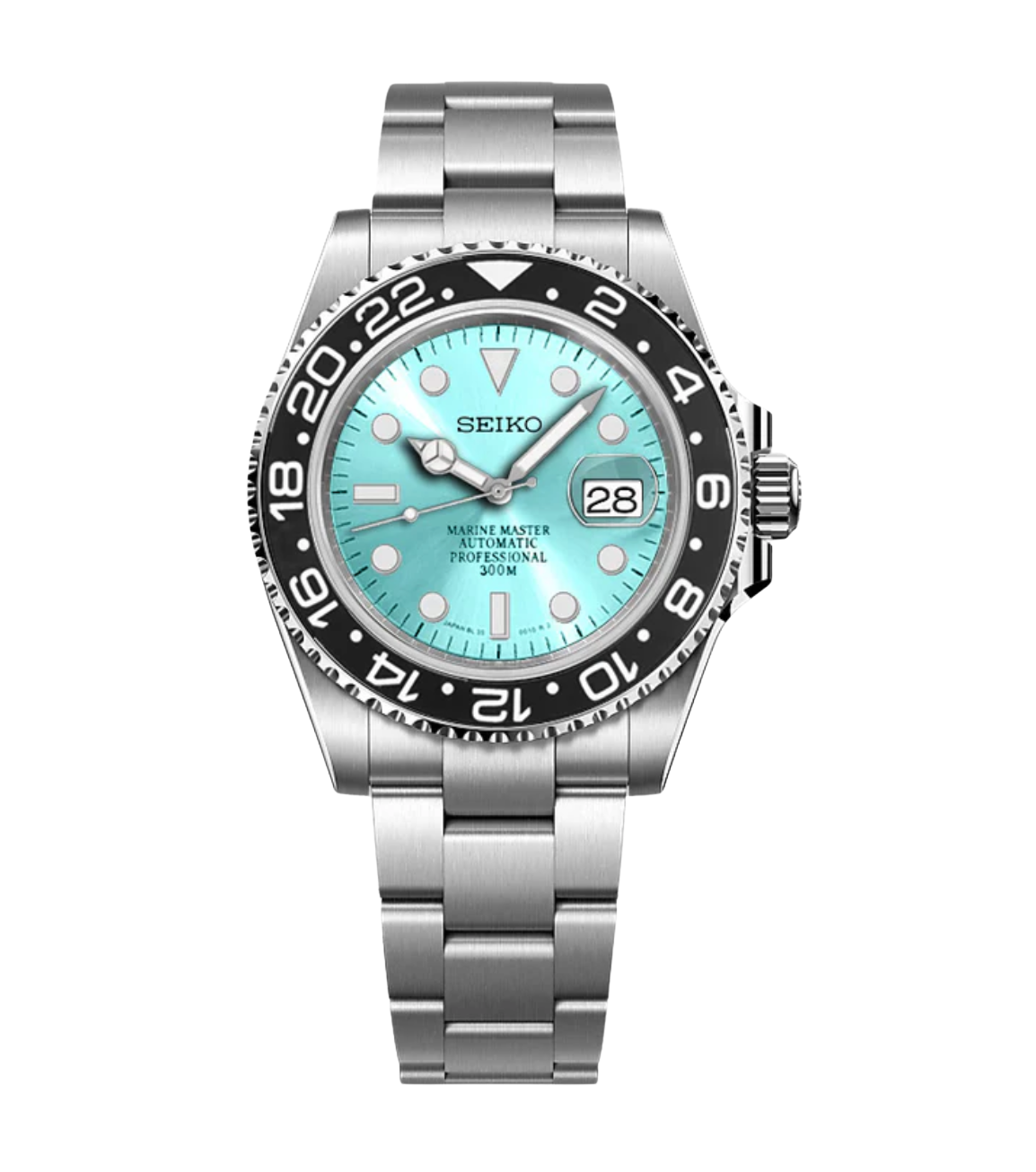 SEISUB 24H TIFFANY BLUE-AURO CUSTOM WATCHES