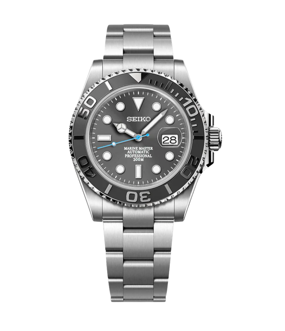 SEIMASTER ARCTIC STEEL SMOKE-AURO CUSTOM WATCHES