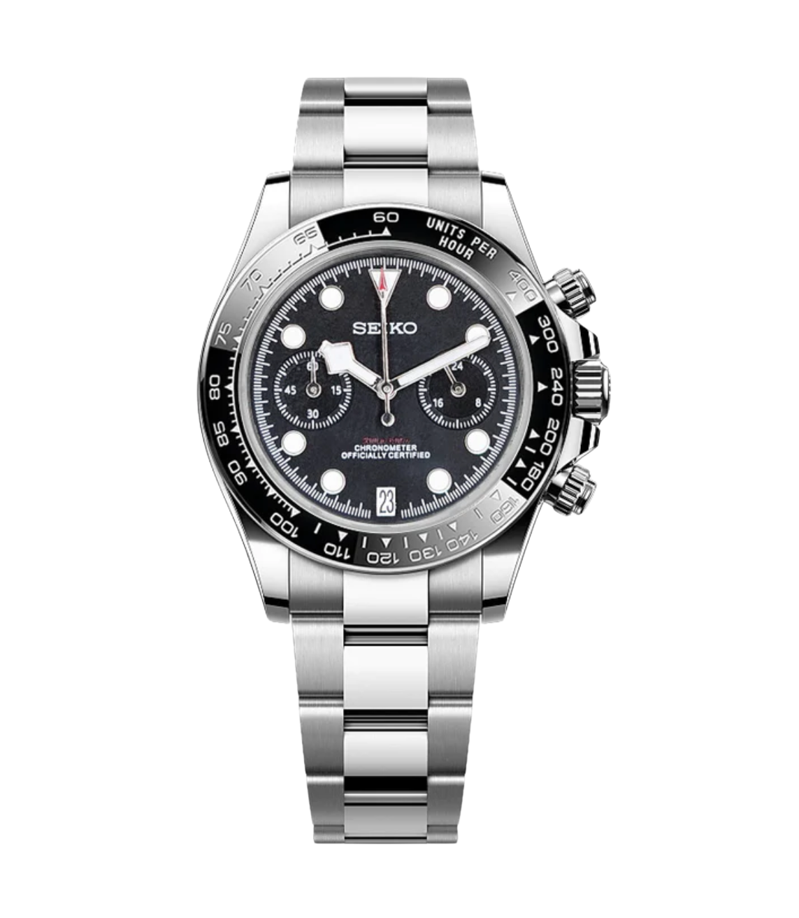 SEIBAY CHRONO BLACK-AURO CUSTOM WATCHES