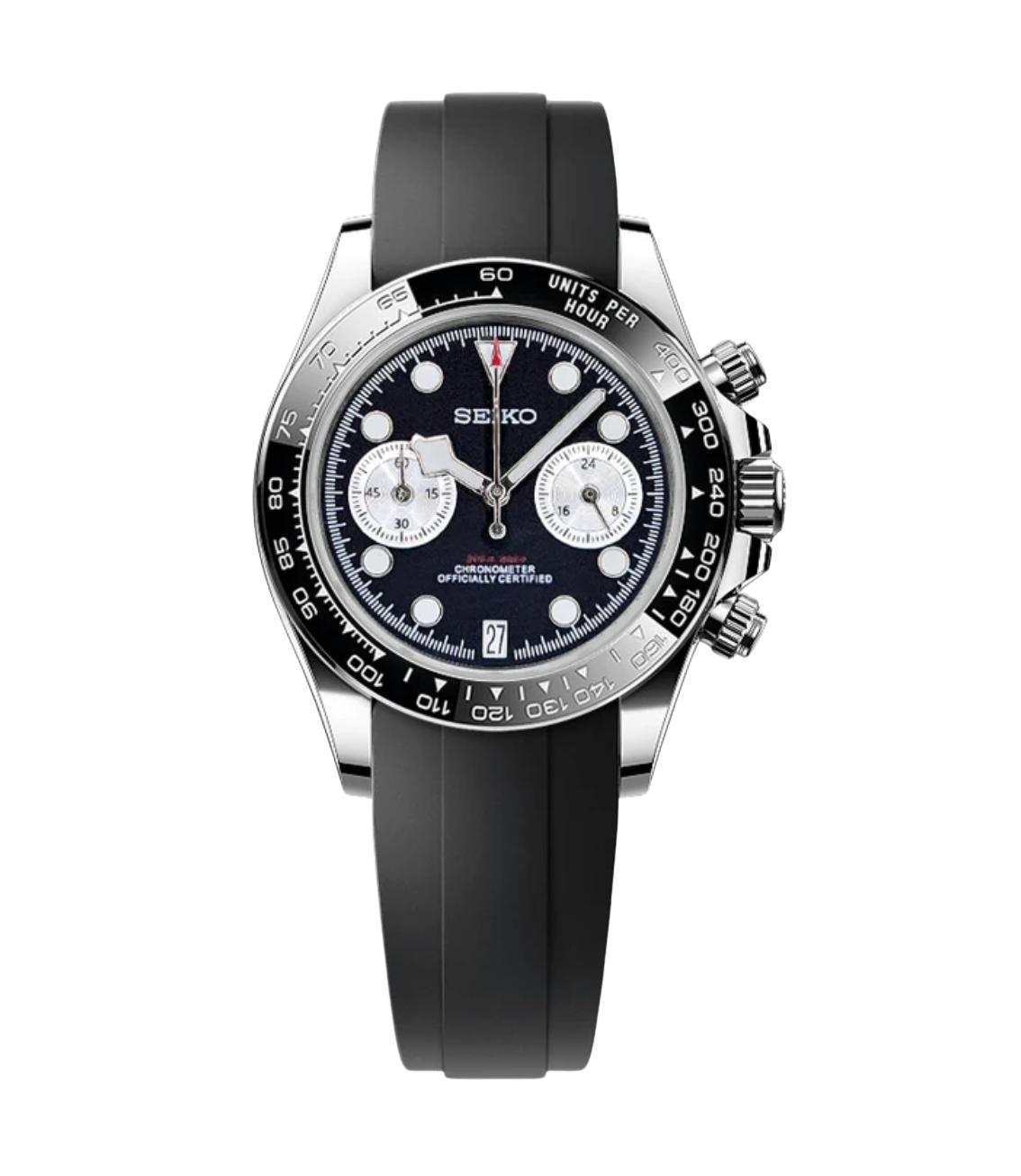 SEIBAY CHRONO MONOCHROME RACER-AURO CUSTOM WATCHES