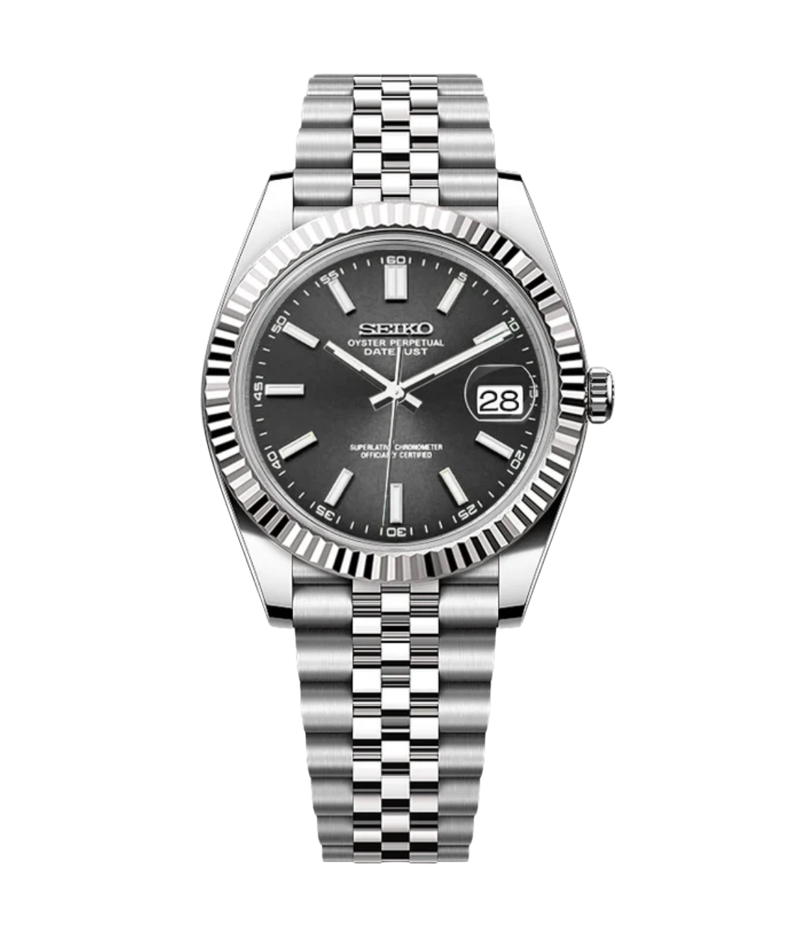 SEIJUST FLUTED CLASSIC BLACK-AURO CUSTOM WATCHES