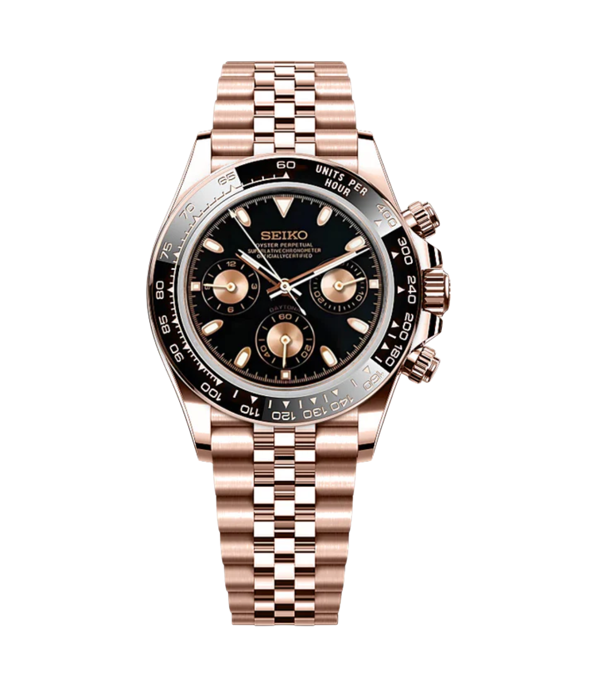 SEITONA ROSE GOLD-AURO CUSTOM WATCHES