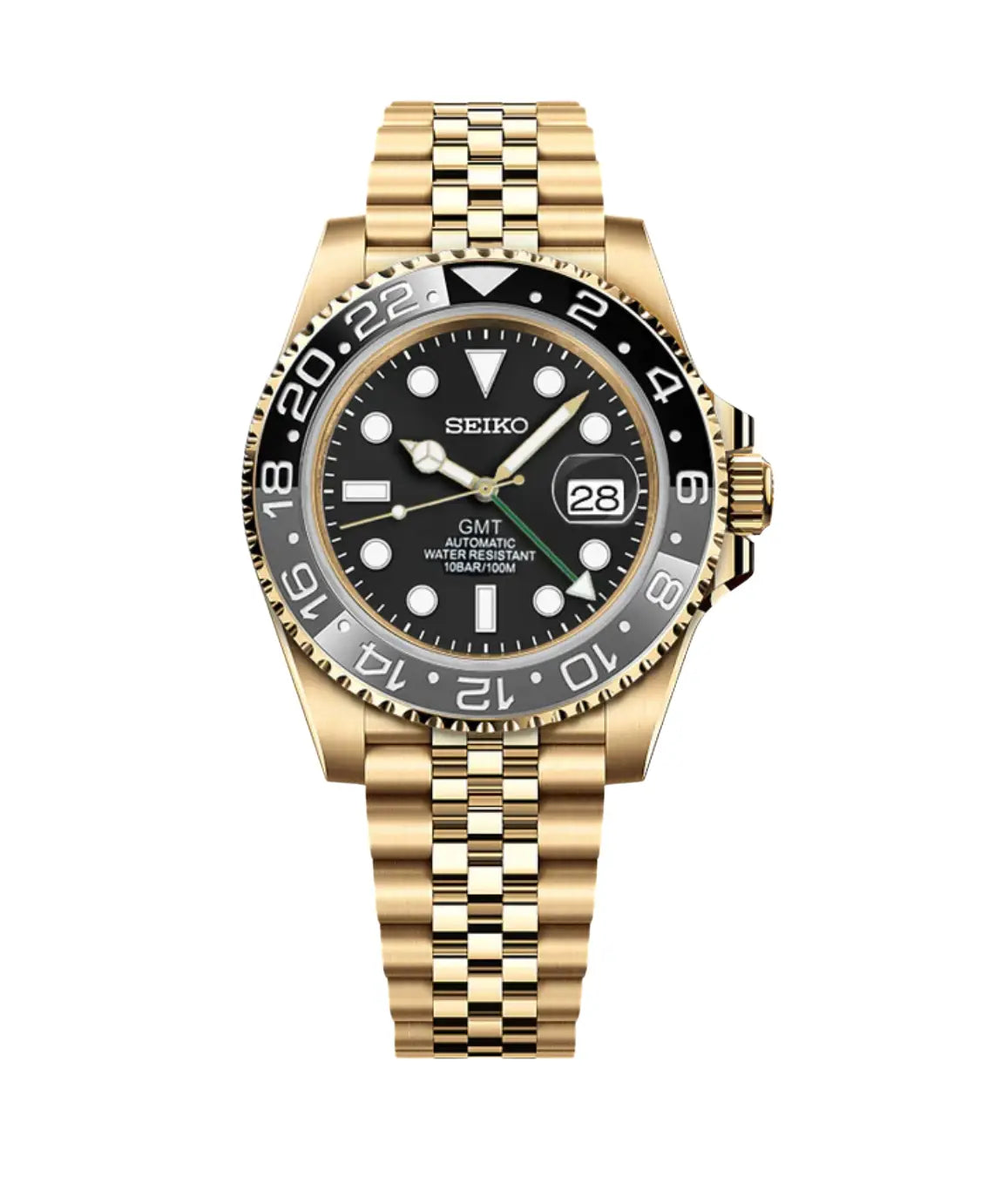 SEIGMT GOLD BRUCE WAYNE-AURO CUSTOM WATCHES