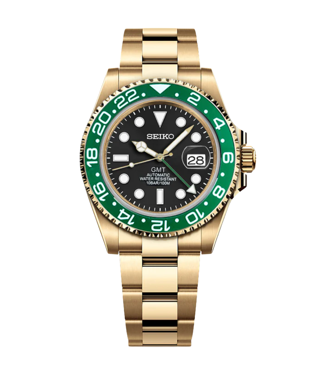 SEIGMT GOLD KERMIT-AURO CUSTOM WATCHES