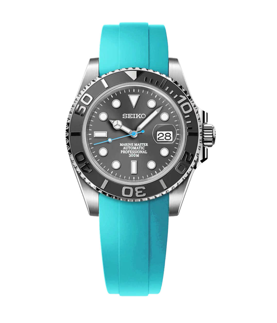 SEIMASTER ARCTIC STEEL SMOKE-AURO CUSTOM WATCHES