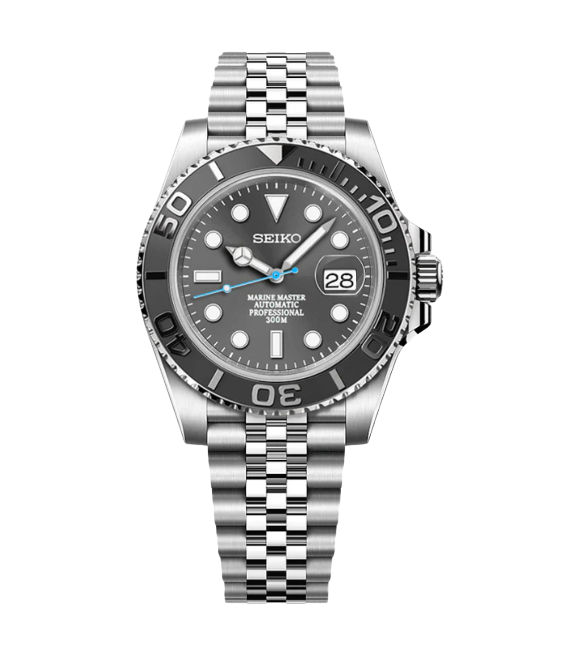 SEIMASTER ARCTIC STEEL SMOKE-AURO CUSTOM WATCHES