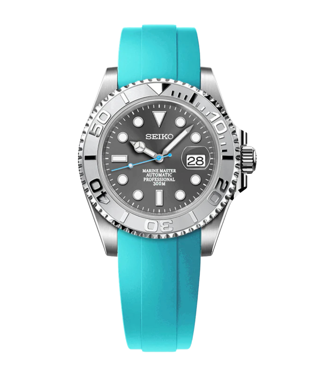 SEIMASTER ARCTIC STEEL FROST-AURO CUSTOM WATCHES